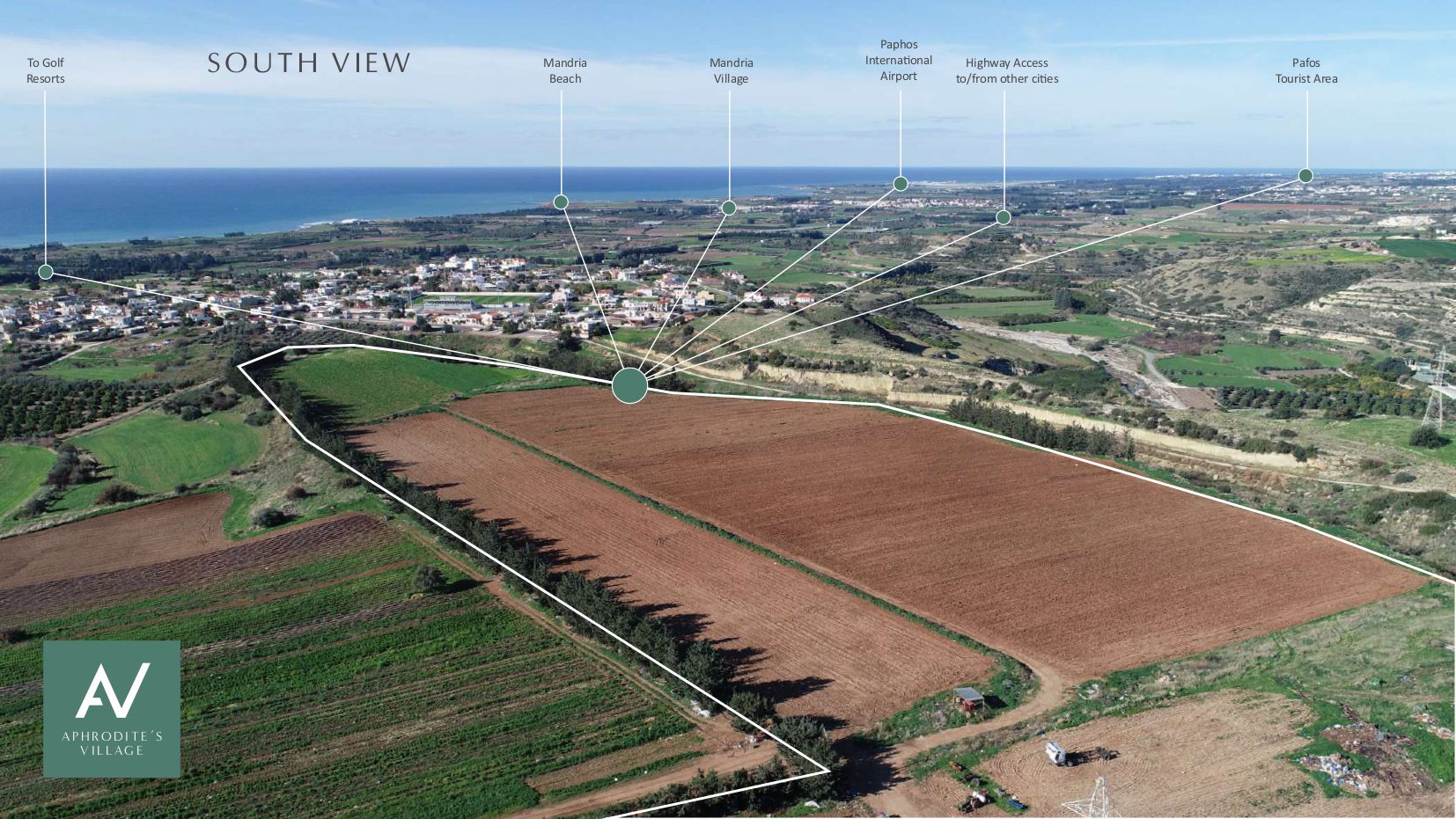 Paphos Kouklia Plots & Land Parcels For Sale LPT14796