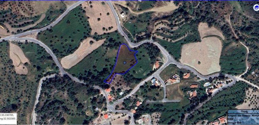 Paphos Kynousa Land Residential For Sale RSDL1657