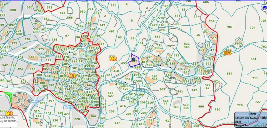 Paphos Marathounta Land Residential For Sale RSDL8643