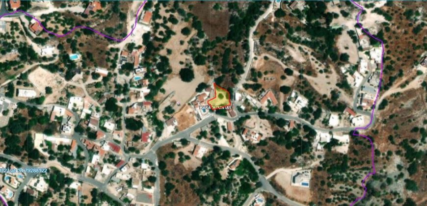 Paphos Marathounta Land Residential For Sale RSDL8643