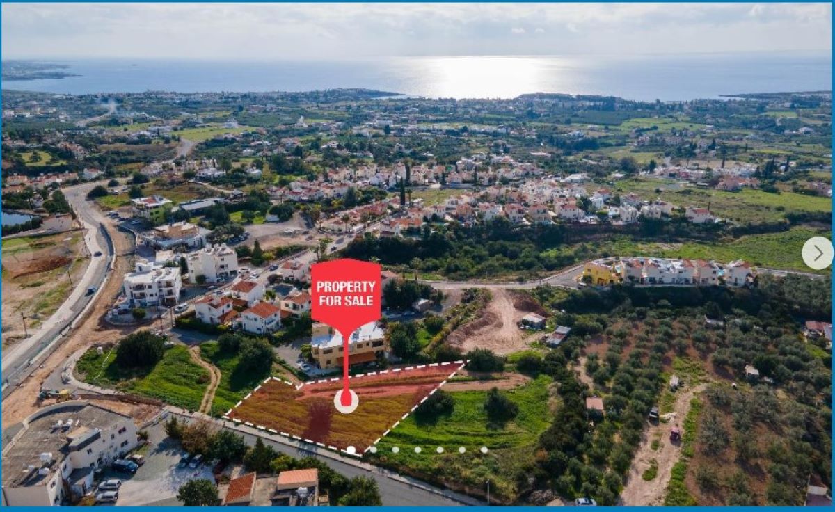 Paphos Peyia Land Plot For Sale AMR35457