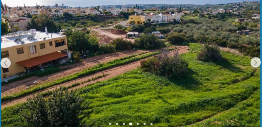 Paphos Peyia Land Plot For Sale AMR35457