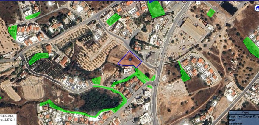 Paphos Peyia Land Plot For Sale AMR35457