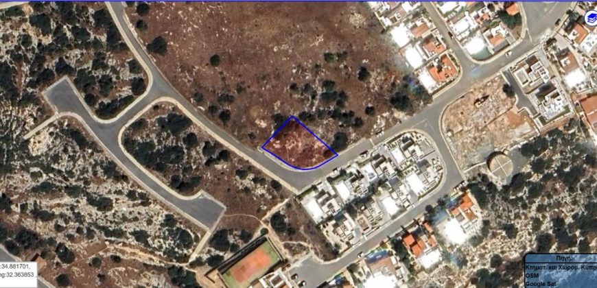 Paphos Peyia Land Plot For Sale RMR15980