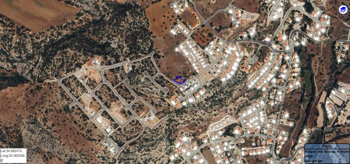 Paphos Peyia Land Plot For Sale RMR15980