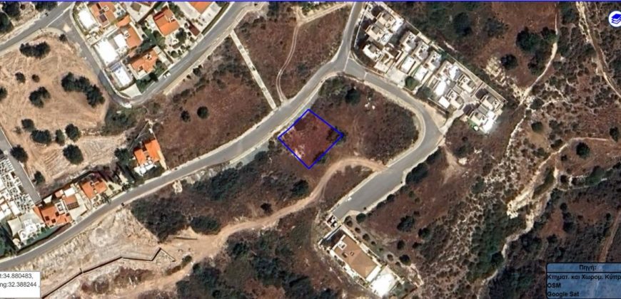 Paphos Peyia Land Plot For Sale RMR16274