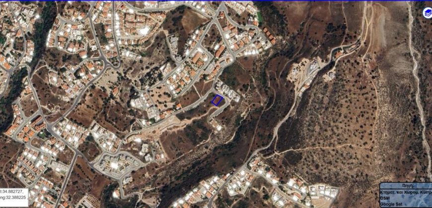 Paphos Peyia Land Plot For Sale RMR16277