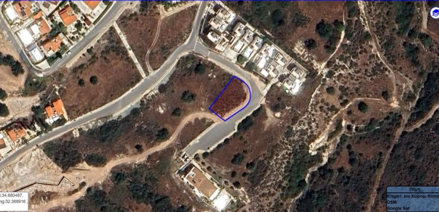 Paphos Peyia Land Plot For Sale RMR16279