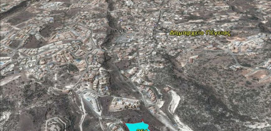 Paphos Peyia Land Residential For Sale TBK144