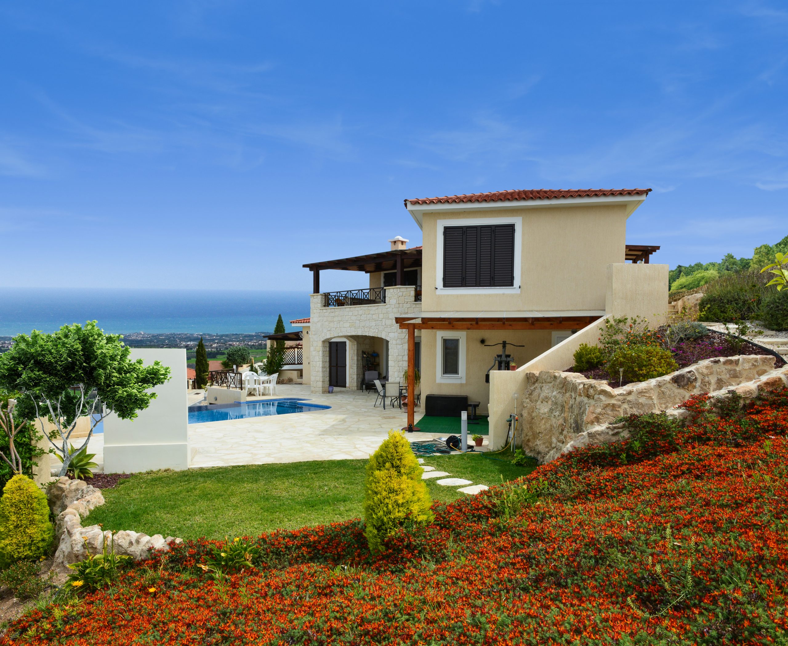 Paphos Tala 3 Bedroom Villas / Houses For Sale LPT17400