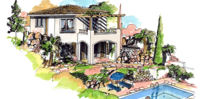 Paphos Tala 3 Bedroom Villas / Houses For Sale LPT17527