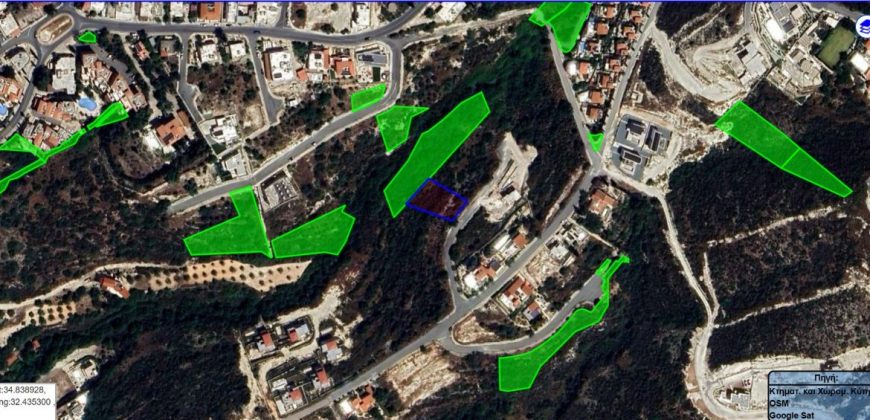 Paphos Tala Land Plot For Sale RMR16323