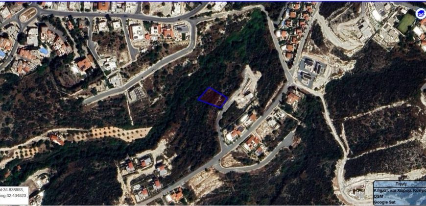 Paphos Tala Land Plot For Sale RMR16323