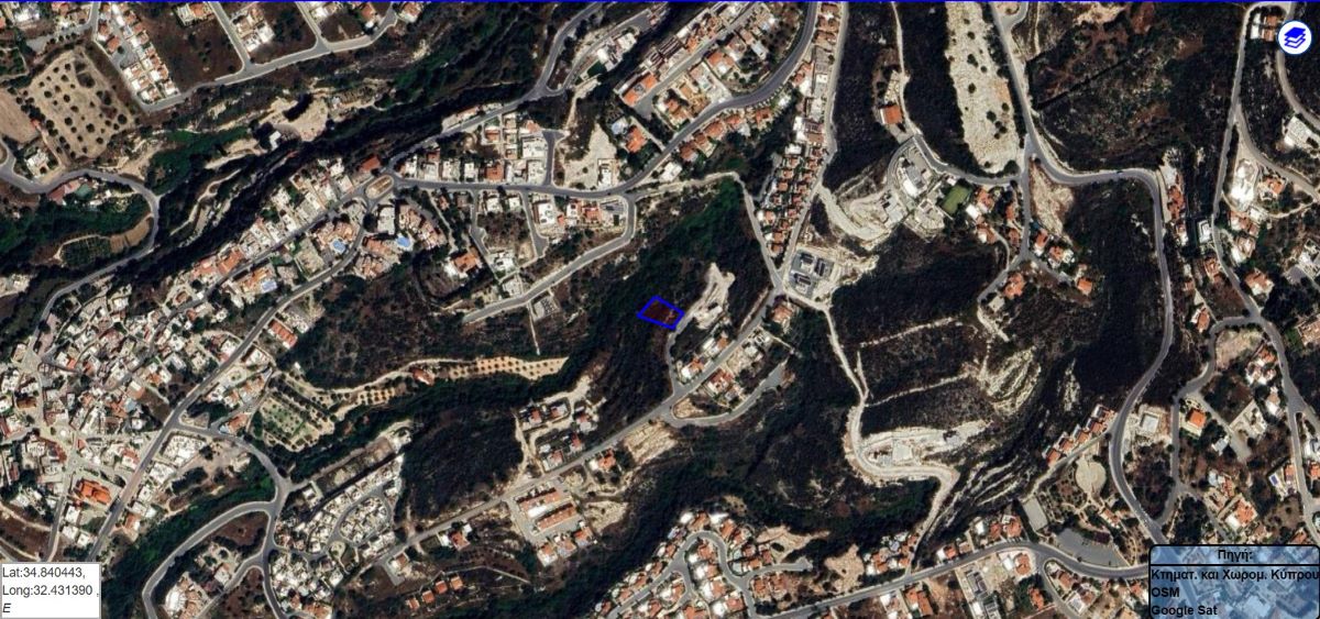 Paphos Tala Land Plot For Sale RMR16323