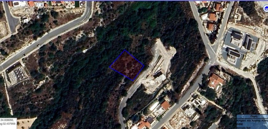 Paphos Tala Land Plot For Sale RMR16324