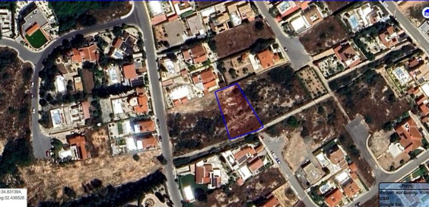 Paphos Tala Land Plot For Sale RMR27255