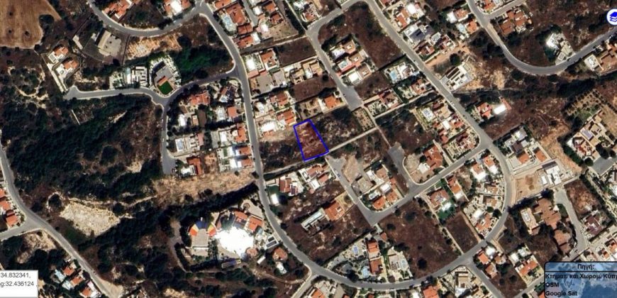 Paphos Tala Land Plot For Sale RMR27255