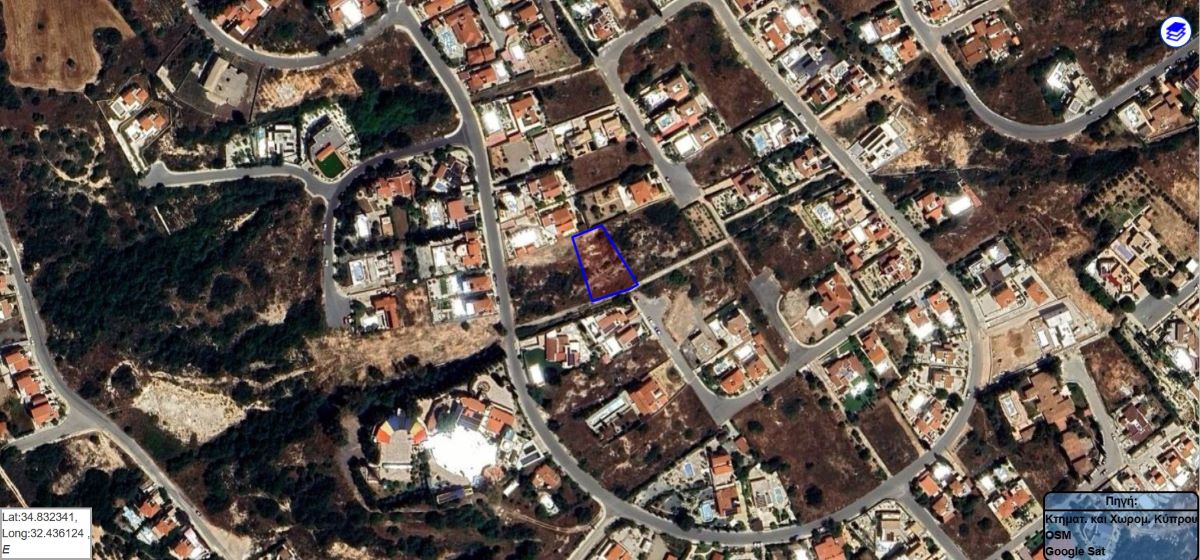 Paphos Tala Land Plot For Sale RMR27255