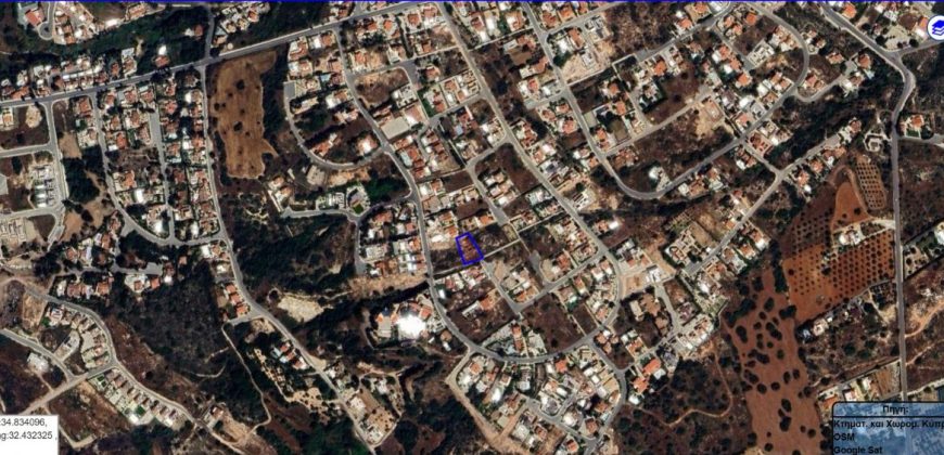 Paphos Tala Land Plot For Sale RMR27255