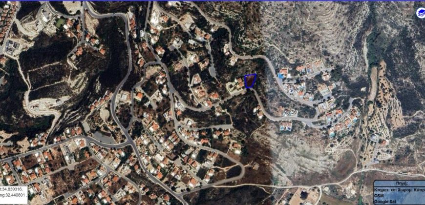 Paphos Tala Land Plot For Sale RMR27971