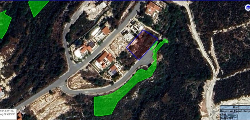 Paphos Tala Land Plot For Sale RMR27975