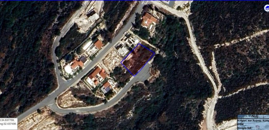 Paphos Tala Land Plot For Sale RMR27975