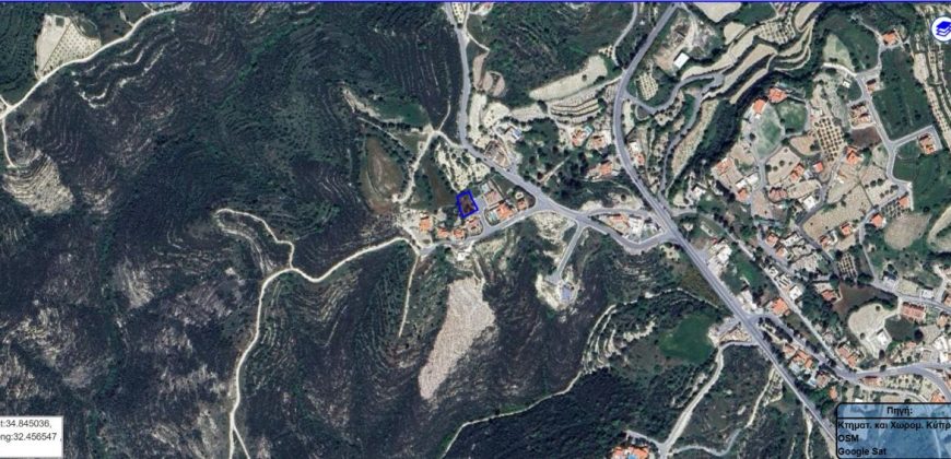 Paphos Tsada Land Plot For Sale RMR28143
