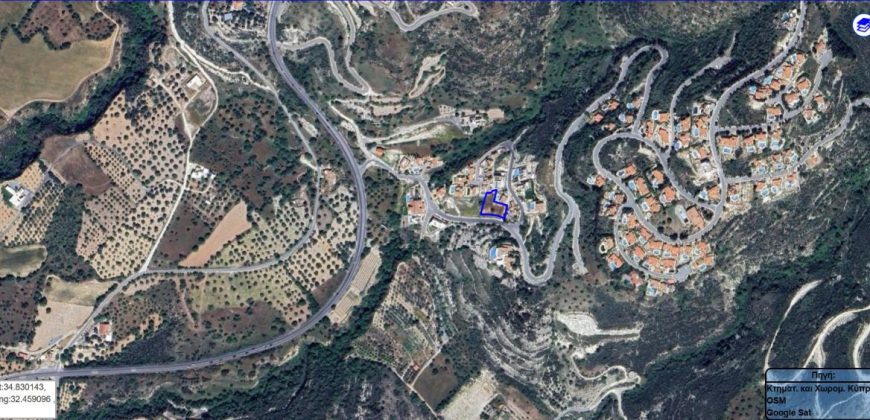 Paphos Tsada Land Plot For Sale RMR39776