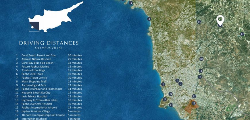 Paphos Tsada Plots & Land Parcels For Sale LPT15048