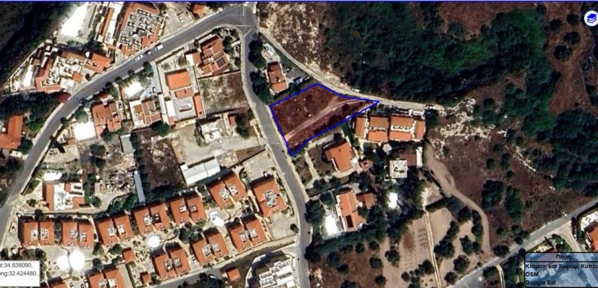 Paphos Tala Land Plot For Sale RMR27996