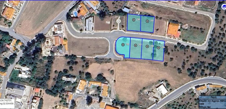 Paphos Anarita Land Plot For Sale BCK033