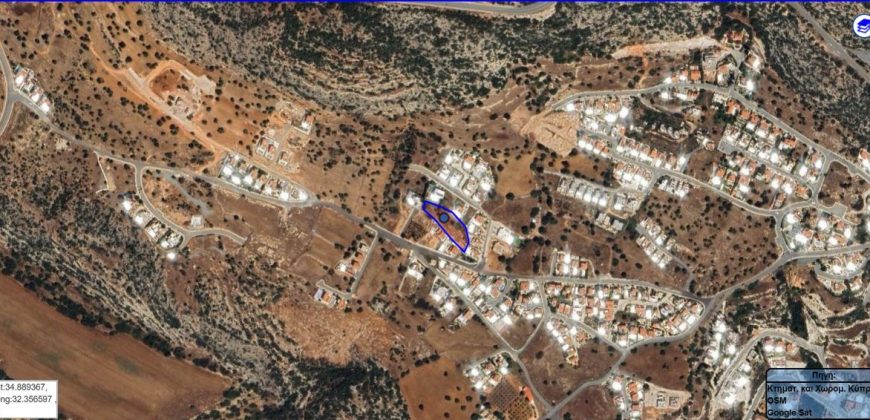 Paphos Peyia Land Plot For Sale BCK024