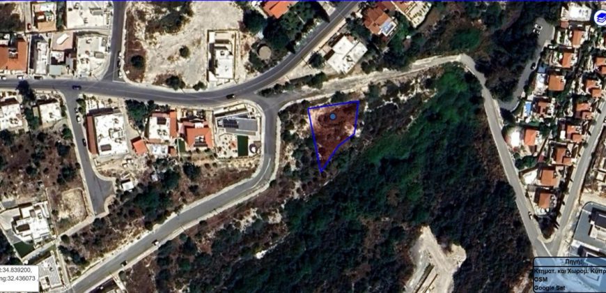 Paphos Tala Land Plot For Sale BC515