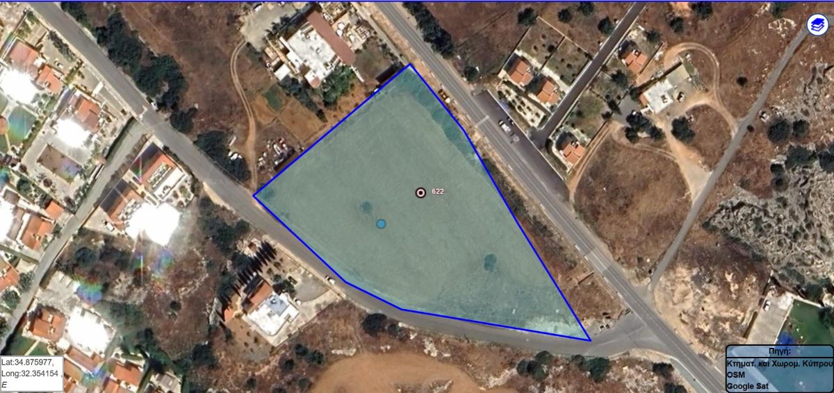 Paphos Peyia Land Residential For Sale TBK604