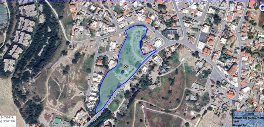 Paphos Kouklia Land Residential For Sale BCK042