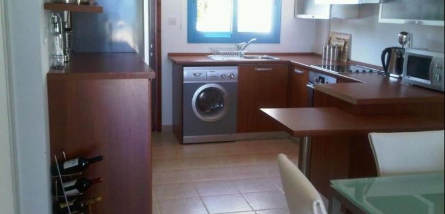 Paphos Latchi 2 Bedroom Bungalow For Rent BCK048