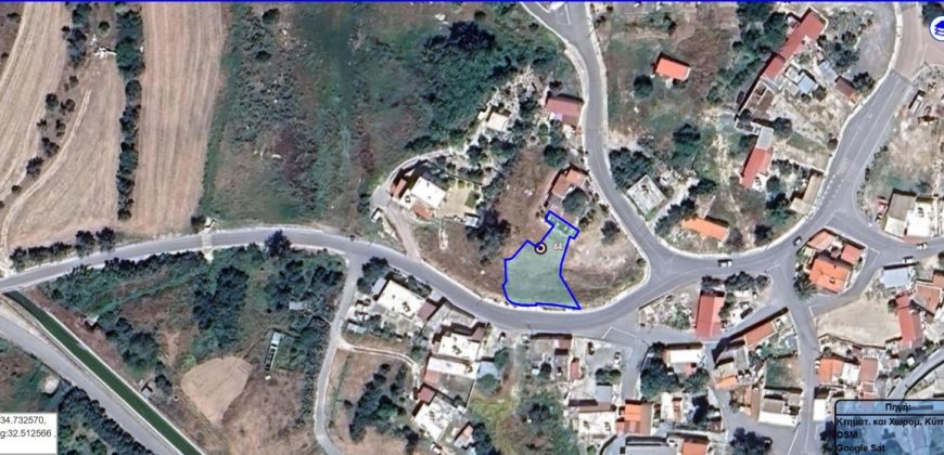 Paphos Timi Land Residential For Sale BCK047