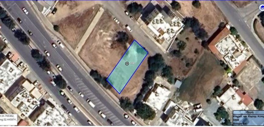 Paphos Yeroskipou Land Commercial For Sale BCK046