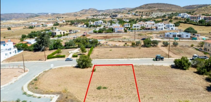 Paphos Anarita Land Plot For Sale BCK026