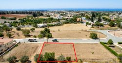 Paphos Anarita Land Plot For Sale BCK030