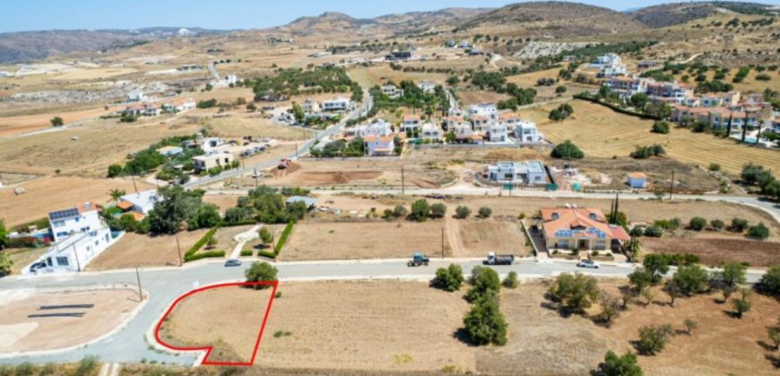 Paphos Anarita Land Plot For Sale BCK025