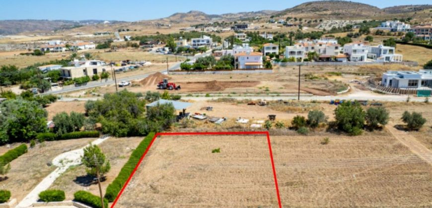 Paphos Anarita Land Plot For Sale BCK029
