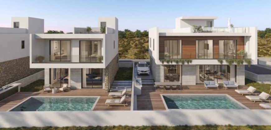 Paphos Agia Marinouda 3 Bedroom Villa For Sale FKR004