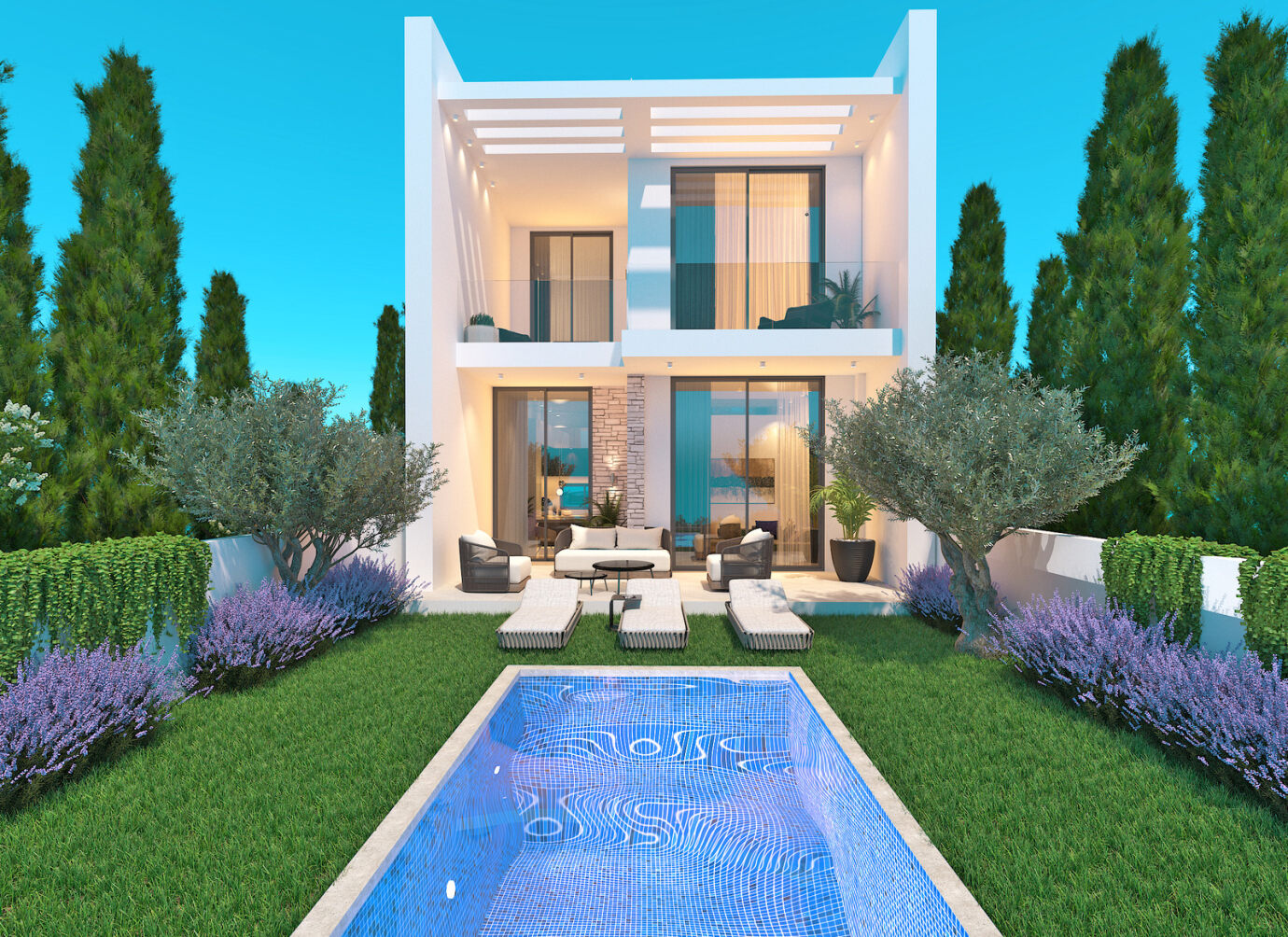 Kato Paphos Tombs of The Kings 3 Bedroom Villa For Sale KRNRB11