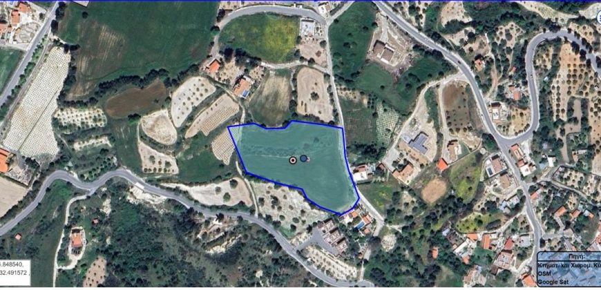 Paphos Kallepia Land Residential For Sale BC550