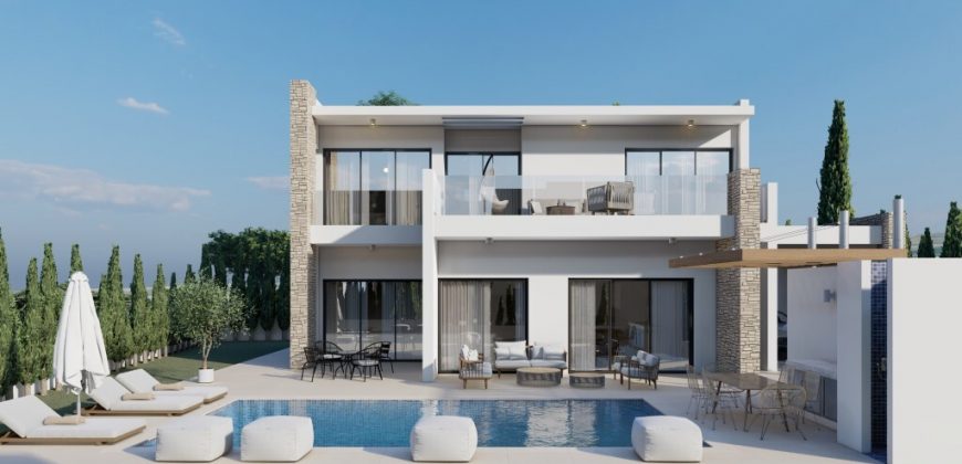 Paphos Peyia St. George 3 Bedroom Villa For Sale KRNL8