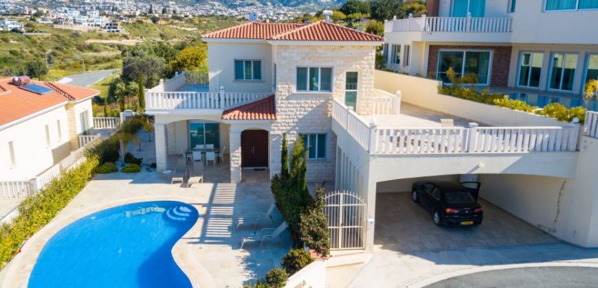 Paphos Pegia 4 Bedroom Detached Villa For Sale BSH9371