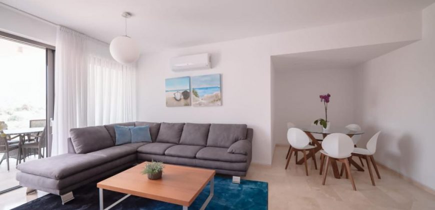 Paphos Peyia Coral Bay 2 Bedroom Apartment For Rent BC554