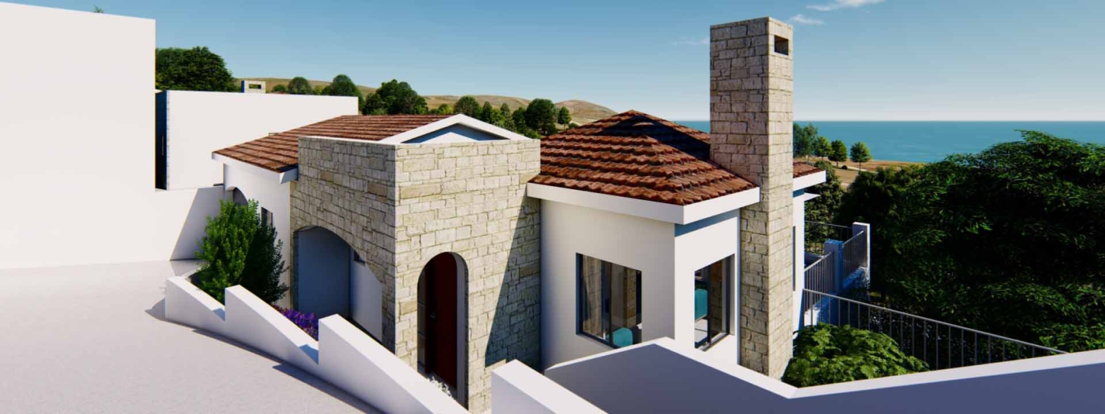 Paphos Neo Chorio 4 Bedroom Detached Villa For Sale LGP0119