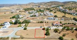 Paphos Anarita Land Plot For Sale RSG003